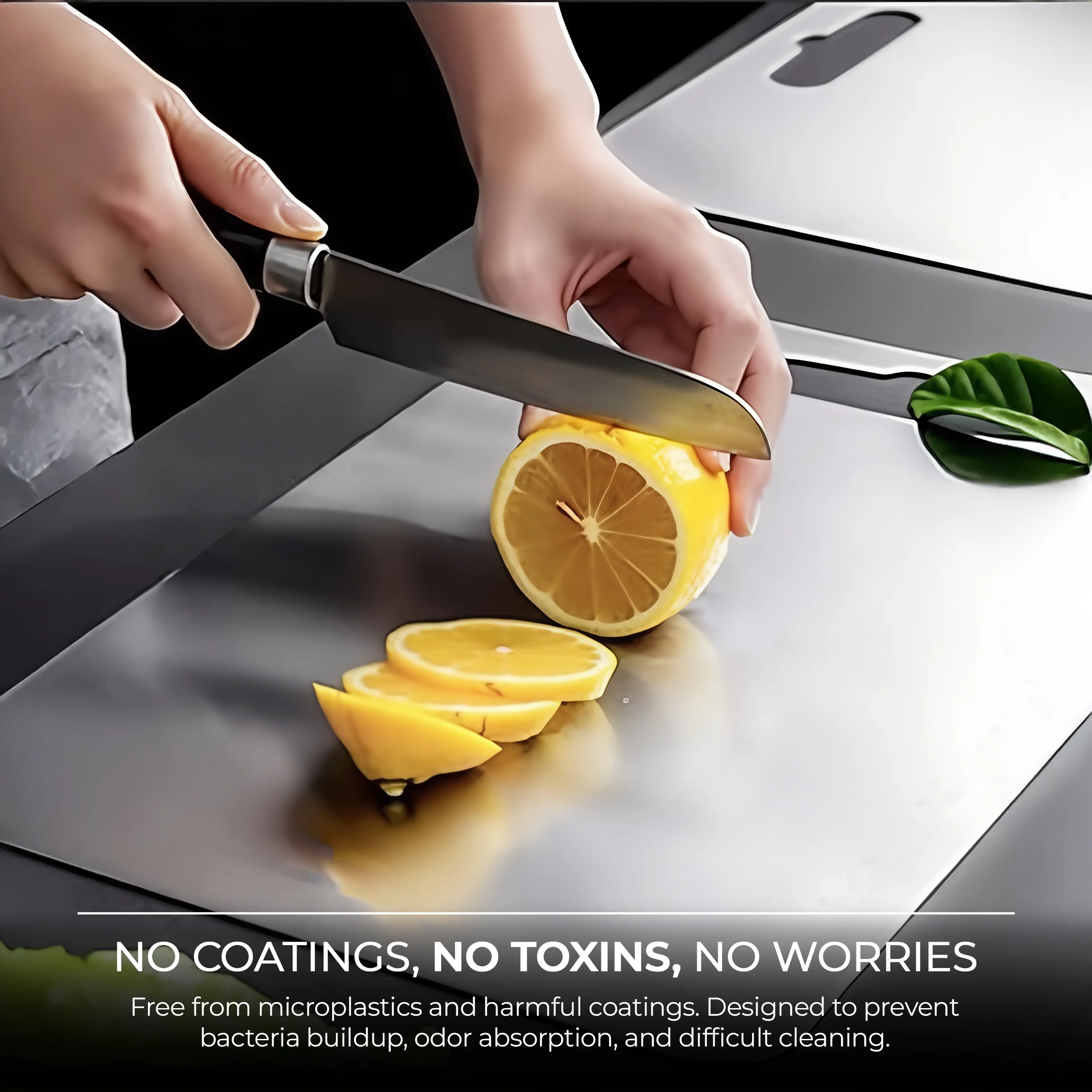 100% Pure Titanium Cutting Board V1 - Image 3